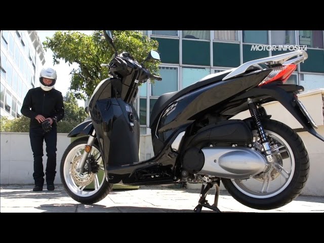 Dynomite Motorcycles - 2018 Honda SH 300 i ABS - YouTube