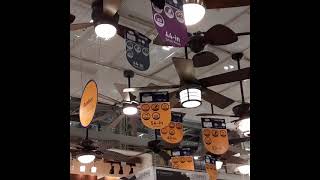 of the celing fans at lowes