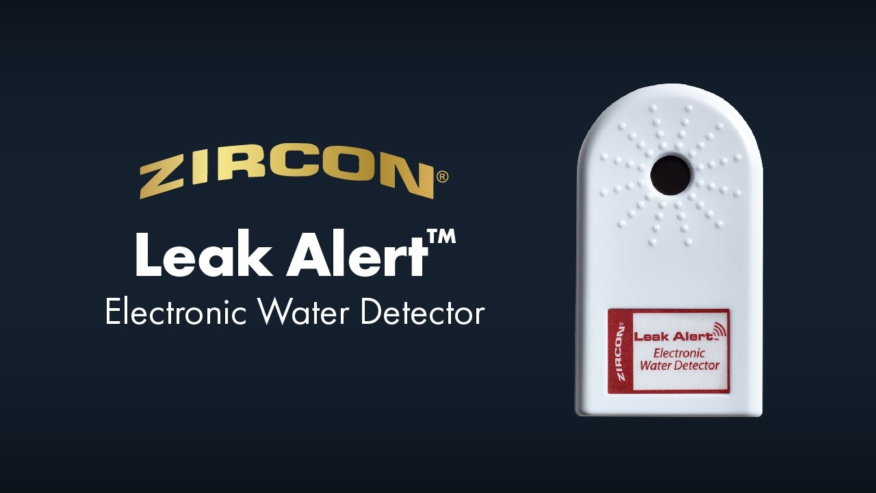 Zircon Leak Alert Water Detector YouTube