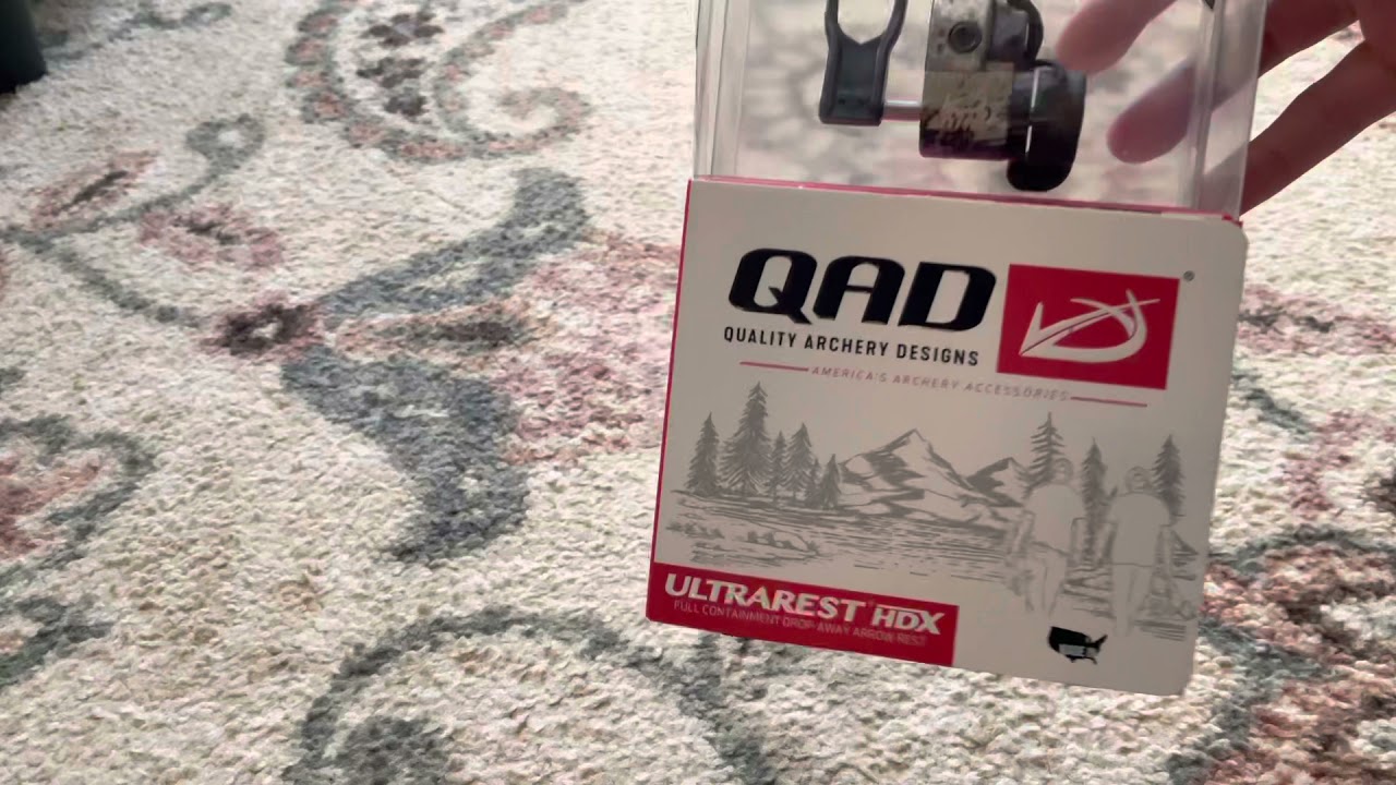 QAD HDX Drop Away Rest