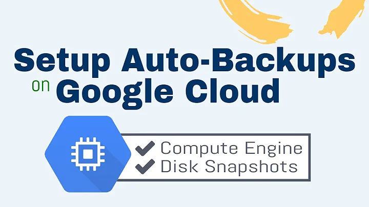 Setup Automatic Backups for Websites on Google Cloud