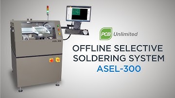 ASEL-300 Offline Selective Soldering Machine