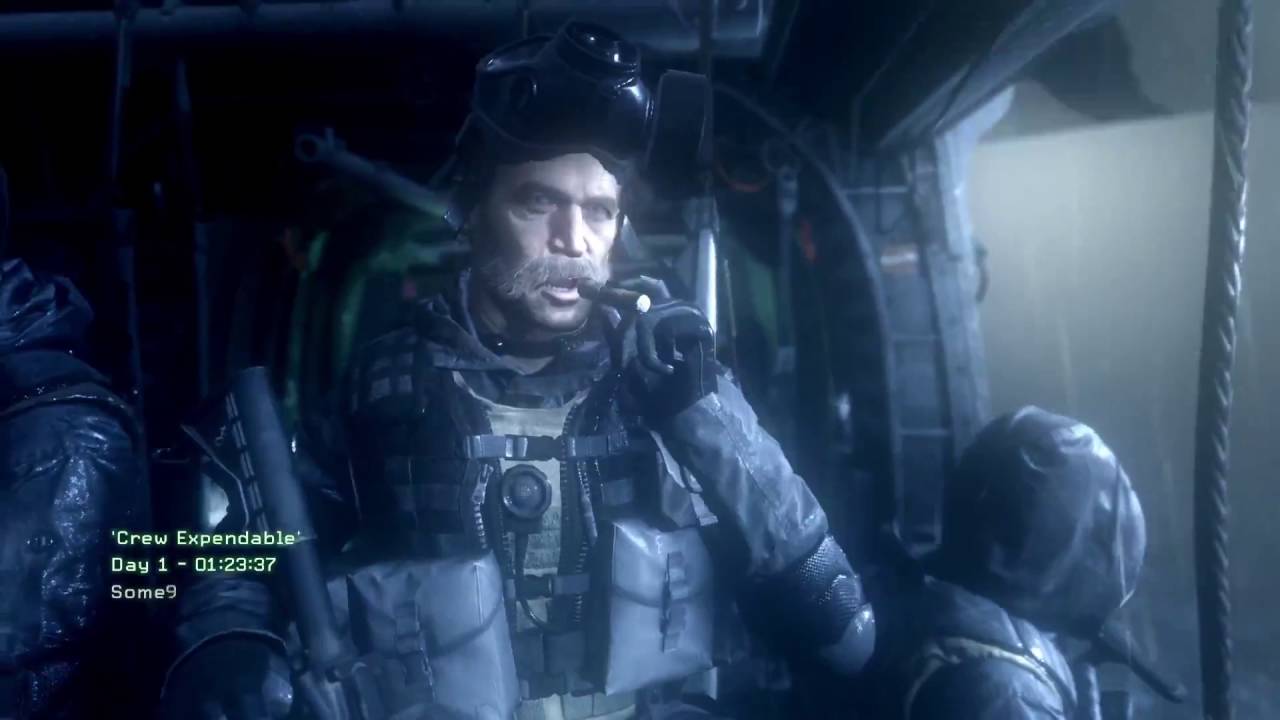 Call of Duty 4: Modern Warfare Remastered - 'Crew Expendable' Gameplay [1080P/60FPS]