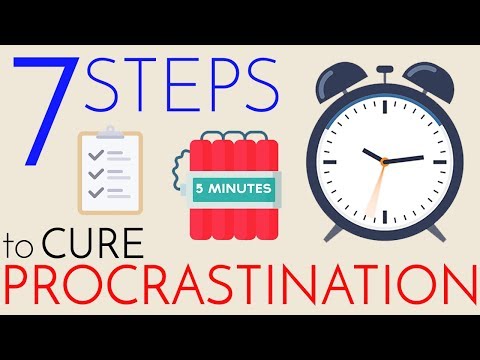 Procrastination – 7 Steps to Cure