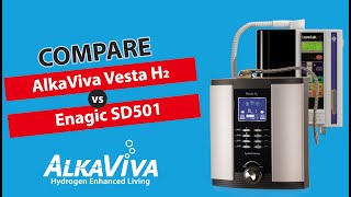 AlkaViva and Enagic Comparison Video (Vesta H2 & SD501)