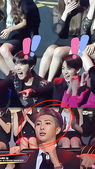 When RM Scream On The Big Screen BTS And Idols Can't Stop Laughing 🤯😂 #shorts #rm #bts #idol