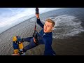 Testing the surfr app  training days before winter season  kitesurf vlog