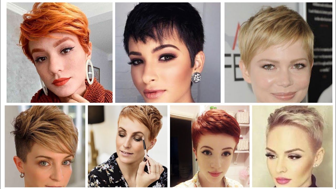 Very pretty and amazing short pixie haircut ideas - YouTube
