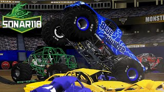 BeamNG.drive Monster Jam: Foxboro Stadium 12 Truck Freestyle Competition