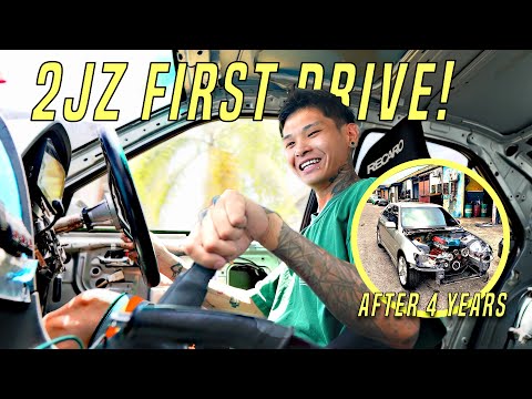 2JZ FIRST DRIVE & Straight pipes, BABY! EP.18