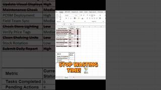 Stop Using To-Do Apps! Build This Excel Tracker Instead 💻#Productivity #OfficeHacks