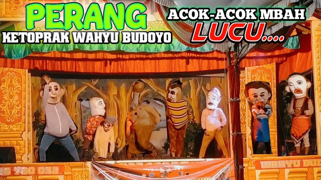 LUCU !!! ACOK- ACOK MBAH KETOPRAK WAHYU BUDOYO live SURODADI Demak