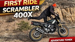 Triumph Scrambler 400X My First Ride Impressions