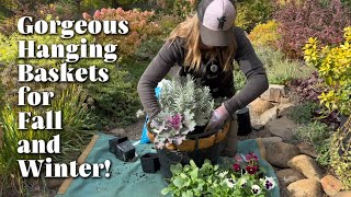 видео: Высаживаем красивые подвесные корзины с лавандой, анютиными глазками и капустой кейл осенью, зимо... картинка: Высаживаем красивые подвесные корзины с лавандой, анютиными глазками и капустой кейл осенью, зимо...