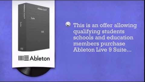 Ableton Live 9 Suite - Education - DJkit.com