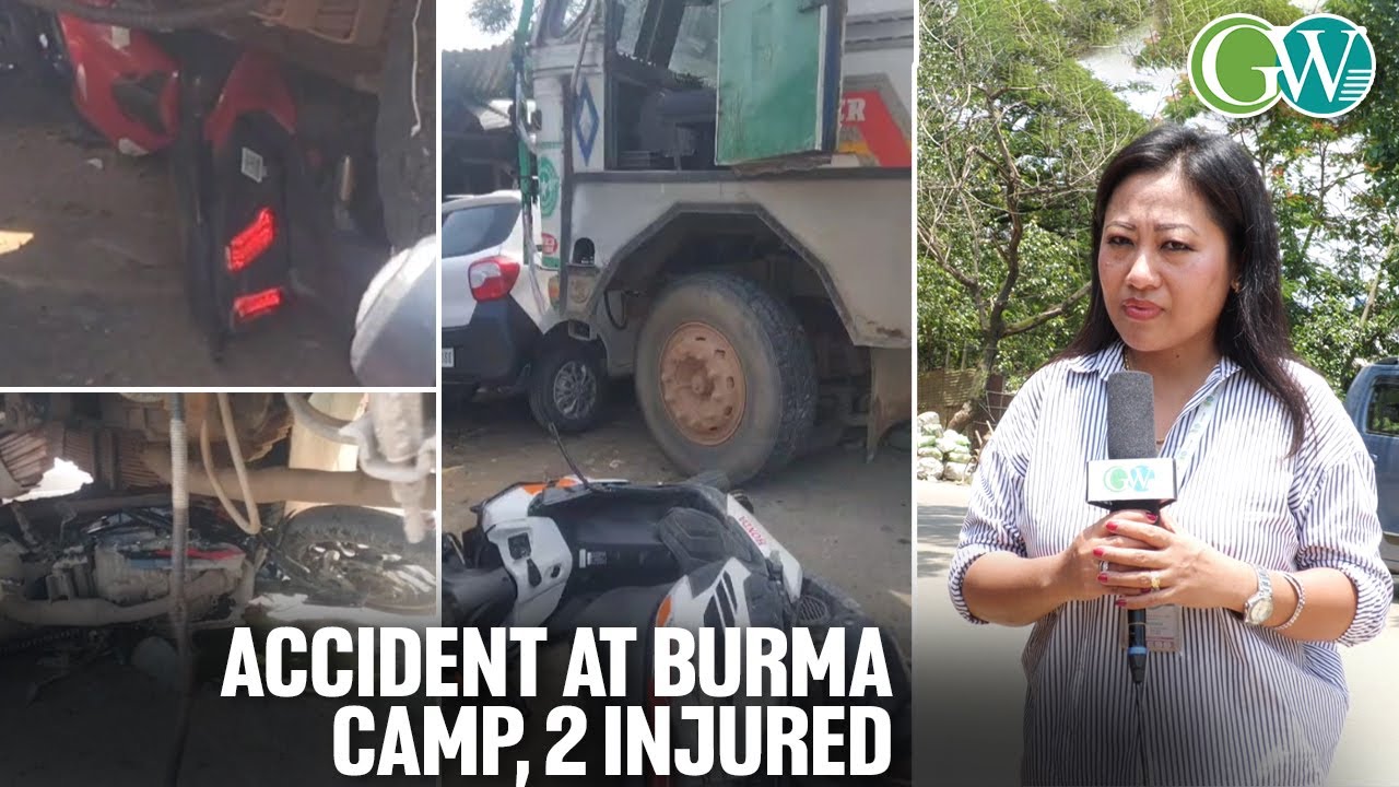 DMP: ACCIDENT AT BURMA CAMP, 2 INJURED - YouTube
