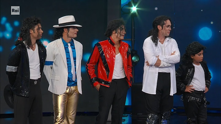 Una serie di Michael Jackson - Fake Show. Diffidate delle imitazioni 25/09/2023