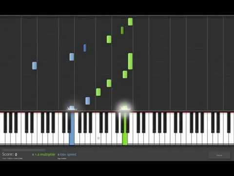 Per Elisa-Piano tutorial synthesya - YouTube