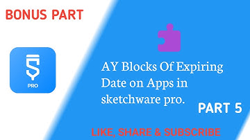AY Blocks Of Expiring Date on Apps in sketchware pro.