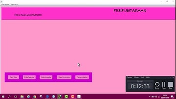 Aplikasi Sederhana DEMO APLIKASI PERPUSTAKAAN dengan NetBeans dan Database Mysql