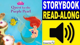 The Little Mermaid Read Along Story book 🧜♀️ StoryBooks for Kids 📖 Quest for the Purple Pearl