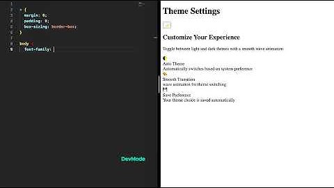 How to Create a Light/Dark Mode Toggle Animation using HTML, CSS & JavaScript 