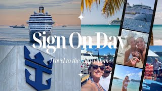 Ship Life Vlog  Sign On Day