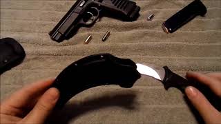 COLD STEEL TIGER, Best self defense knife under $100 Resimi