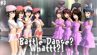 Ell\u0026Bestoy#3||BATTLE DANCEEE?!!||sakura school simulator