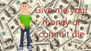 Why you should give me money - renderforest meme