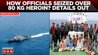 Indian Coast Guard Seizes 86 KG Of Drugs Worth RS 600 Crore From Pakistani Boat Off Gujarat Coast