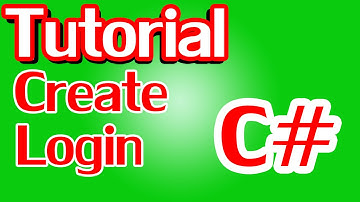 C# Tutorial 2:วิธีสร้างฟอร์ม Login Sql