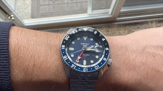 Watch this before you buy a Seiko SSK003 GMT. Unboxing, sizing, and first impressions of the Seiko 5