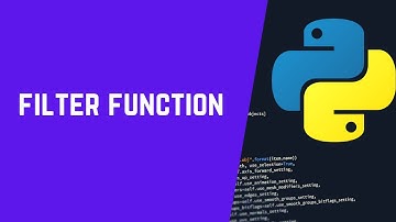 Filter function in python
