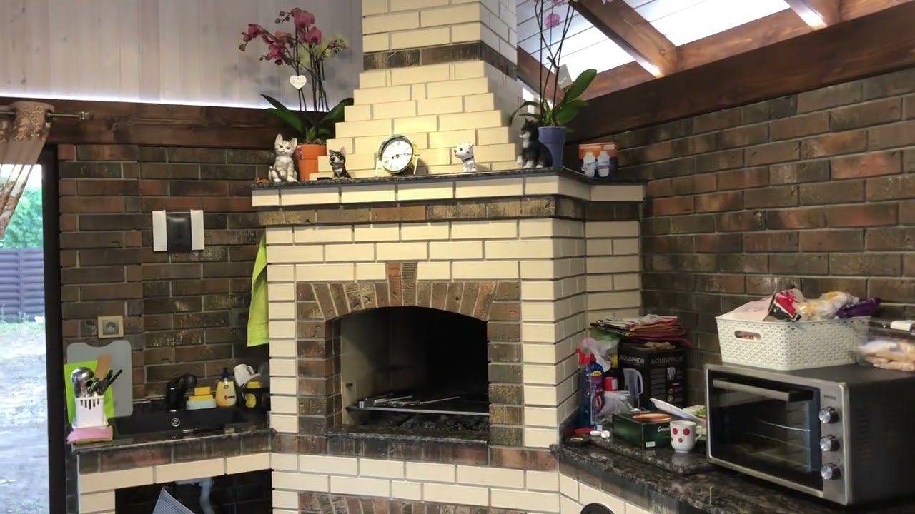 Terasa Foisor cu gratar de curte si bucatarie de vara. Gratar Construct 068338413