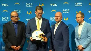 Live Video: News conference with Chargers coach Jim Harbaugh