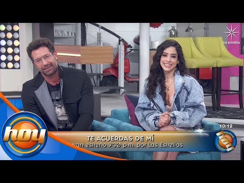 Fátima Molina y Gabriel Soto están ansiosos por el estreno de #TeAcuerdasDeMí | Hoy