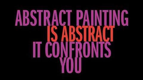 Abstract Expressionist New York – On View at MoMA