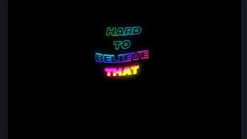 Intro Text Tutorial Like Filmora X Alight Motion