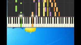 Lee Towers   nobody's child [Piano tutorial by Synthesia]