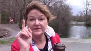 Park Overall and Linda Modica take Ellen Thomas on a tour of Erwin, Tennessee