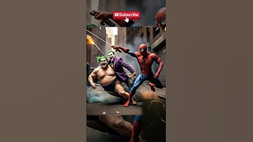 Spider-Man vs Sumo Wrestler – An Unfair Fight Until Joker & Hulk Arrive! - #shorts #spiderman #joker