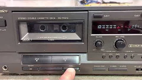 Technics RS-TR212 Cassette Deck
