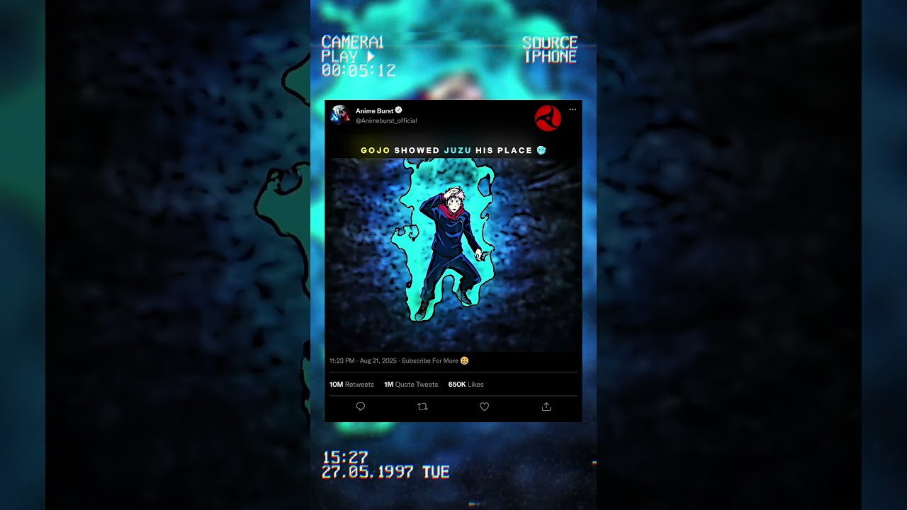 Gojo Showed Juzu His Place 🥶 