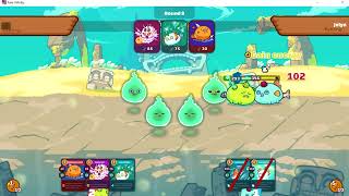 PAP vs AAP  v#50  - Axie Games Replay : Plant-Aqua-Plant vs AAP - "in holiday for 30days" screenshot 4