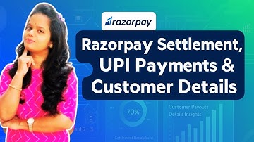 Razorpay Settlement, UPI Payments & Customer Details Explained | Razorpay payment #infysky #razorpay