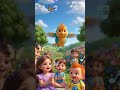 Chidiya Rani Udti Jaye | Cute Hindi Nursery Rhyme Kids Animation Short #shortsfeed #cute #trending