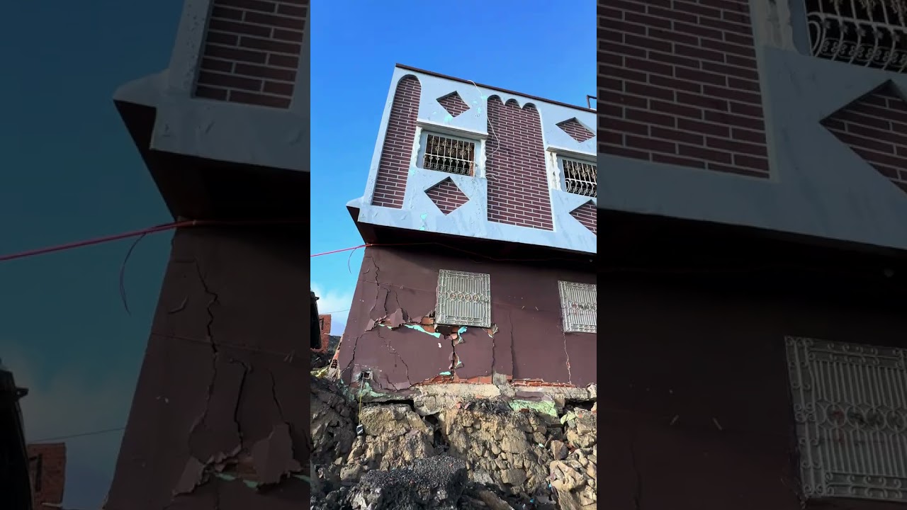 سيول تدمر دوار بأكمله اقليم شفشاون المنكوب