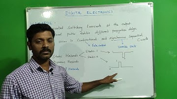 Hazards | Types of Hazards | Static Hazards | Dynamic Hazards | Essential Hazards | Tamil |