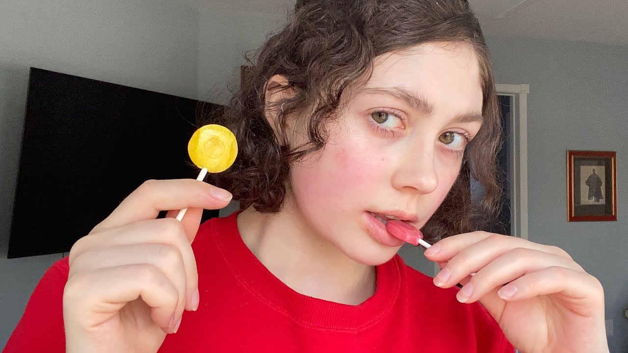 ASMR lolliPOP mouth sounds